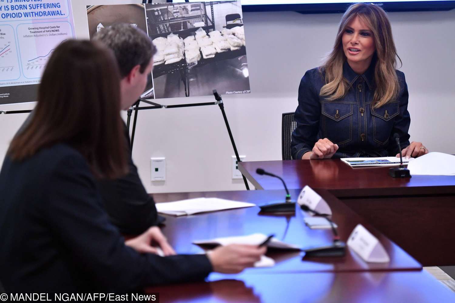 Melania Trump walczy z narkotykami w Waszyngtonie