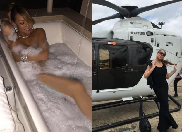 Mariah Carey wydaje 60 tysięcy dolarów DZIENNIE! "Utrzymanie posiadłości, przeloty helikopterem i służba"