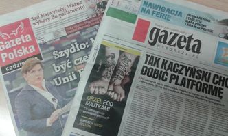 "Gazeta Wyborcza" ostro w dół. Wyniki sprzedaży dzienników