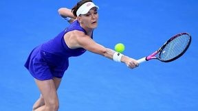 WTA, Sydney, finał: J.Konta - A.Radwańska (skrót)