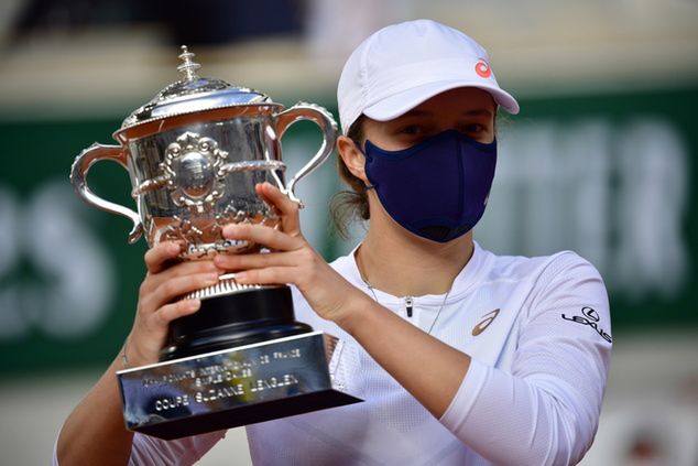 Świątek awansowała do trzeciego wielkoszlemowego ćwierćfinału, po dwóch w Rolandzie Garrosie (2020, 2021).