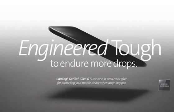 Corning zapowiada osłonę Gorilla Glass 6, która wytrzyma 15 upadków z wysokości 1 metra