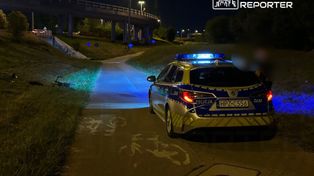 Warszawa: Zderzenie czołowe rowerzystów na drodze dla rowerów. Sprawcą 17-latek. Dwie osoby ranne
