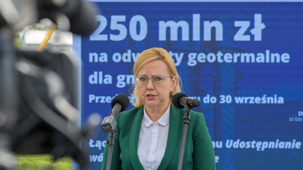 Anna Moskwa, minister klimatu i środowiska