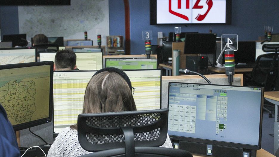 Mężczyzna zadzwonił na nr 112