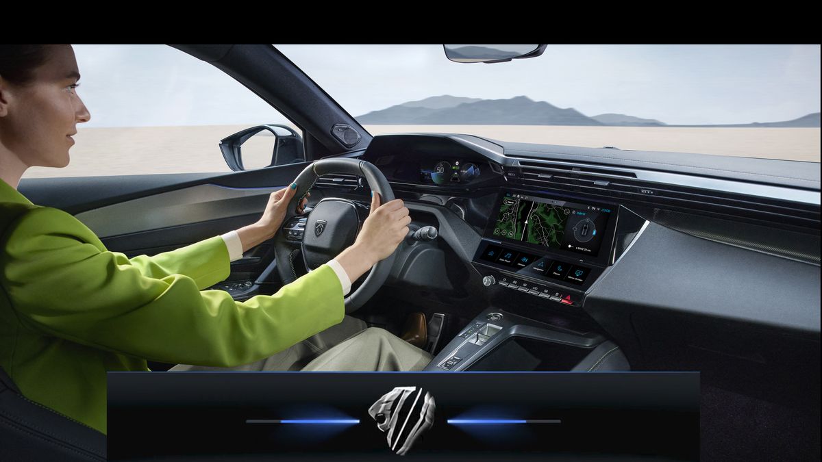 Peugeot 408 i-Cockpit & ChatGPT