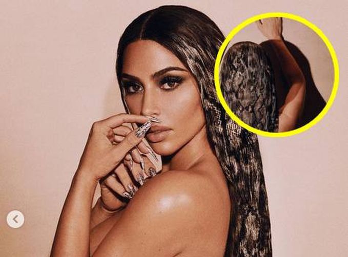 Ale wpadka! Kim Kardashian bawiła się photoshopem? Nieudolnie!