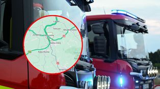 Pożar auta w tunelu na Zakopiance. Trasa była zablokowana