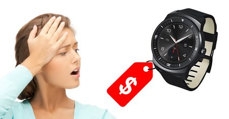 Cena zegarka LG G Watch R ujawniona. A miało być tak pięknie...