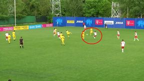 Co za bramka! Patryk Kusztal zdobył pięknego gola w meczu reprezentacji Polski U-16