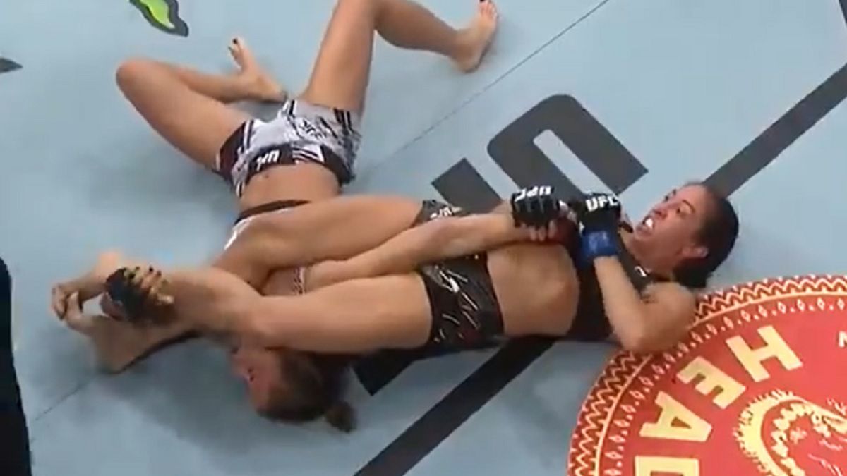 Twitter / Jessica Penne poddała Karolinę Kowalkiewicz na UFC 265