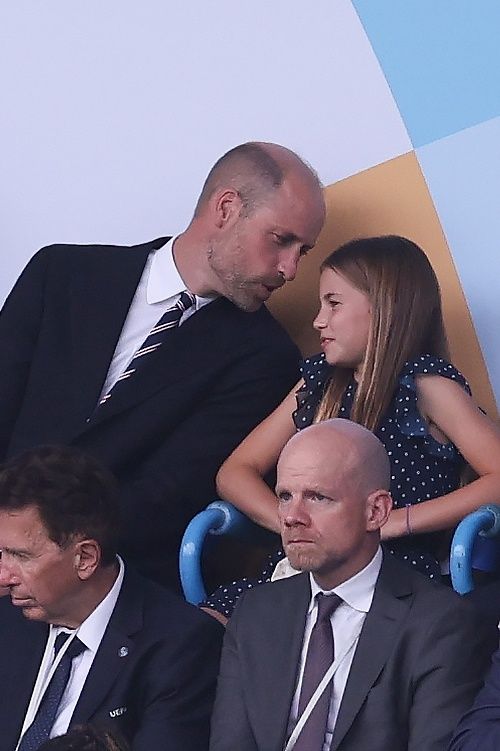 Książę William i księżniczka Charlotte
