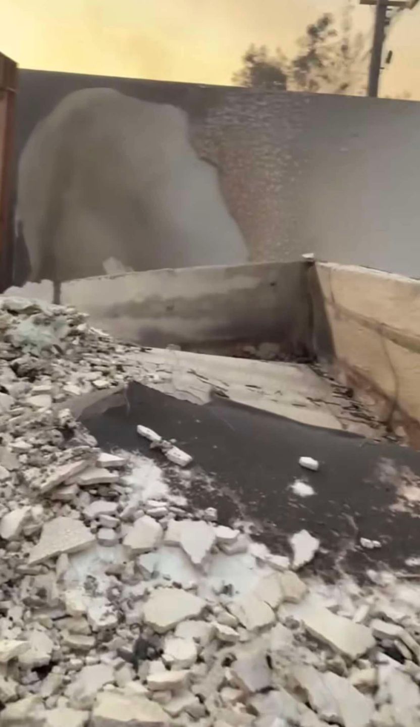 Paris Hilton pokazała zniszczony dom