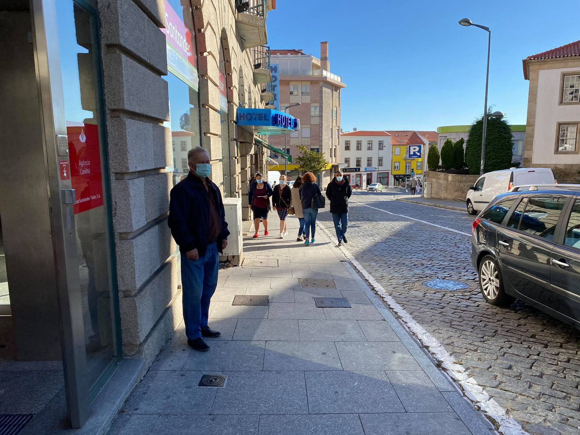 Miasto Covilhã w dniu wprowadzenia stanu klęski żywiołowej