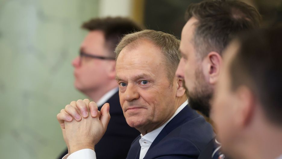 Posiedzenie Rady Bezpiecze?stwa Narodowego
11.03.2024 Warszawa Posiedzenie Rady Bezpiecze?stwa Narodowego
 Fot Jacek Dominski/REPORTER
N/z: Szymon Holownia, Donald Tusk, Wladyslaw Kosiniak-Kamysz
Jacek Dominski/REPORTER