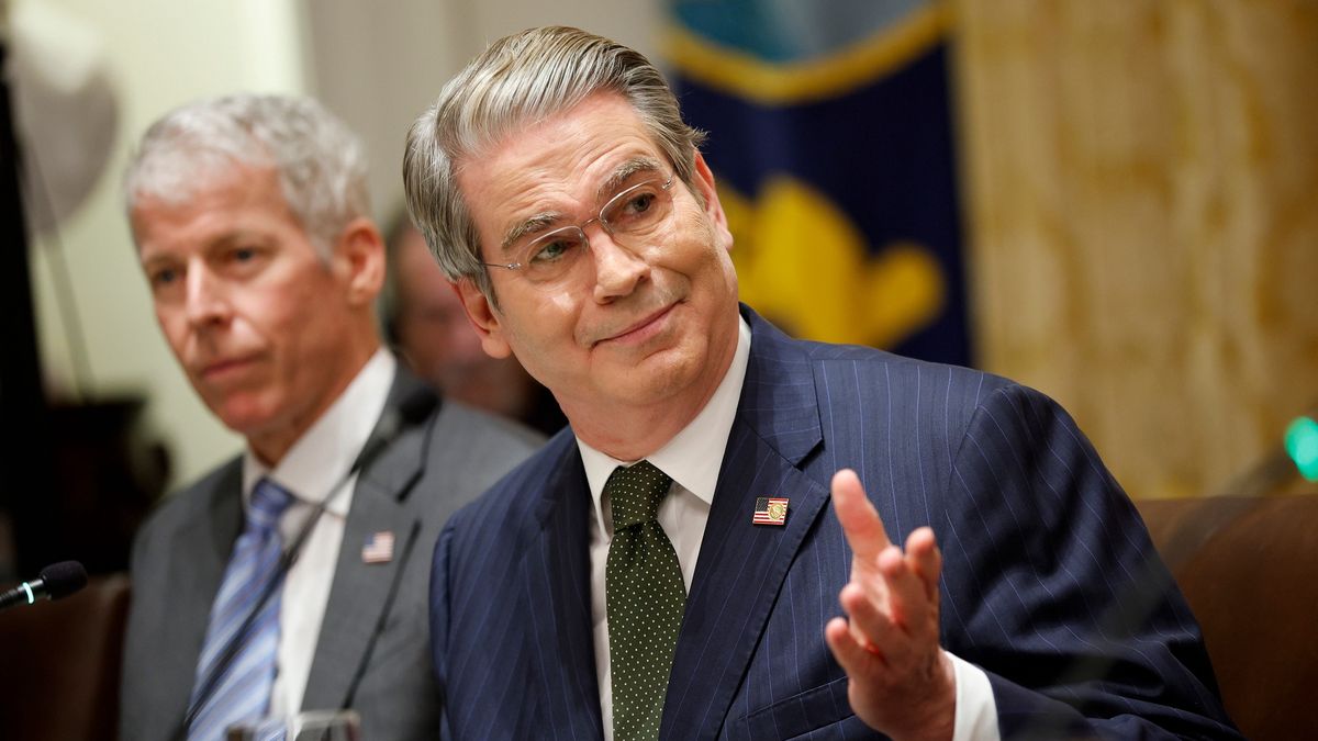 Sekretarz skarbu USA Scott Bessent