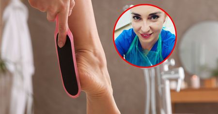 Podolog obala powszechny mit. Dotyczy "ścierania" suchych pięt
