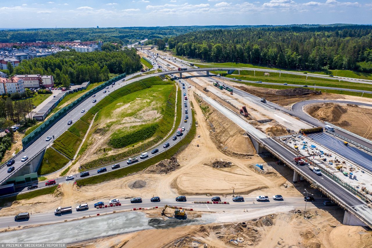 30 milionów złotych kary za opóźnienia dla wykonawcy Trasy Kaszubskiej