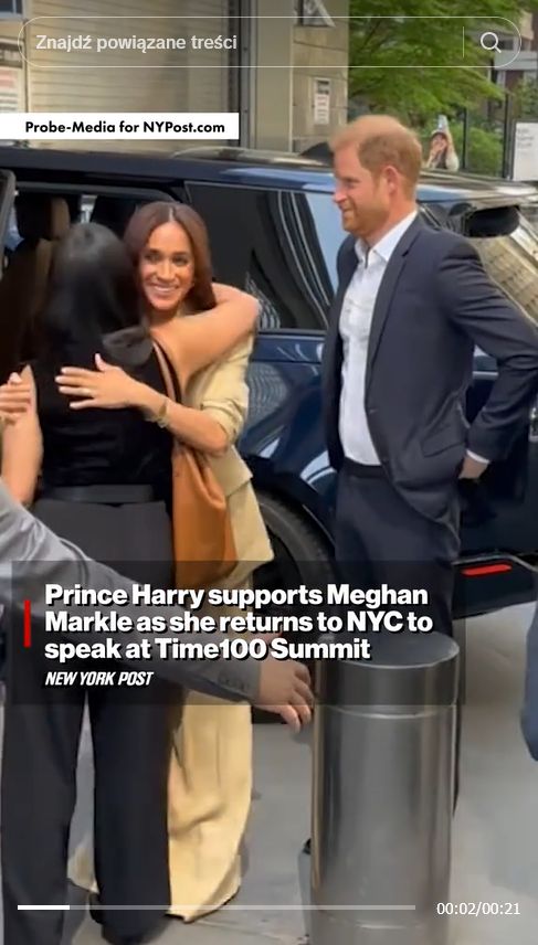 Meghan Markle i książę Harry 