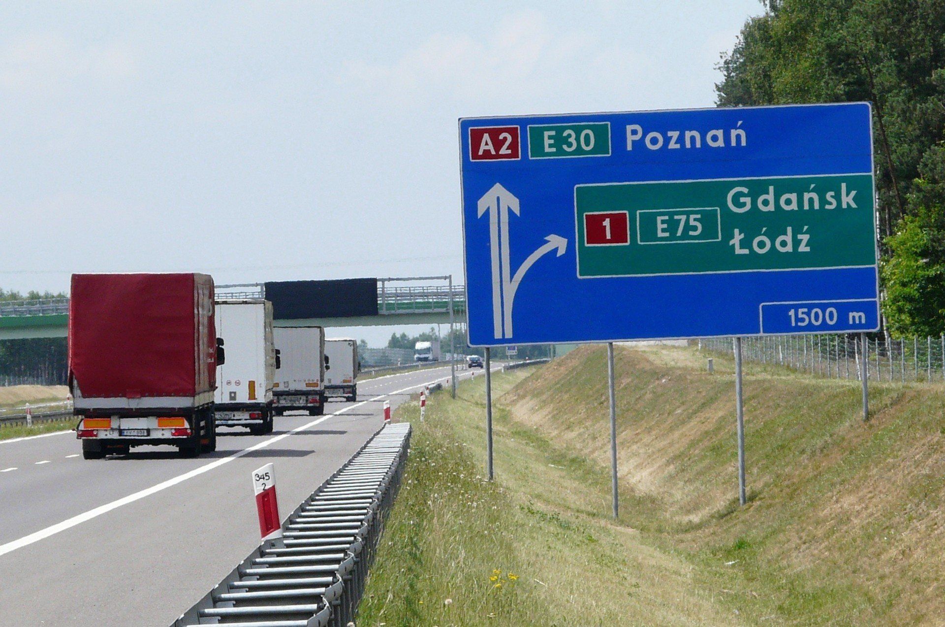 Autostrada A2 łącząca Poznań z Warszawą zostanie znacząco poszerzona