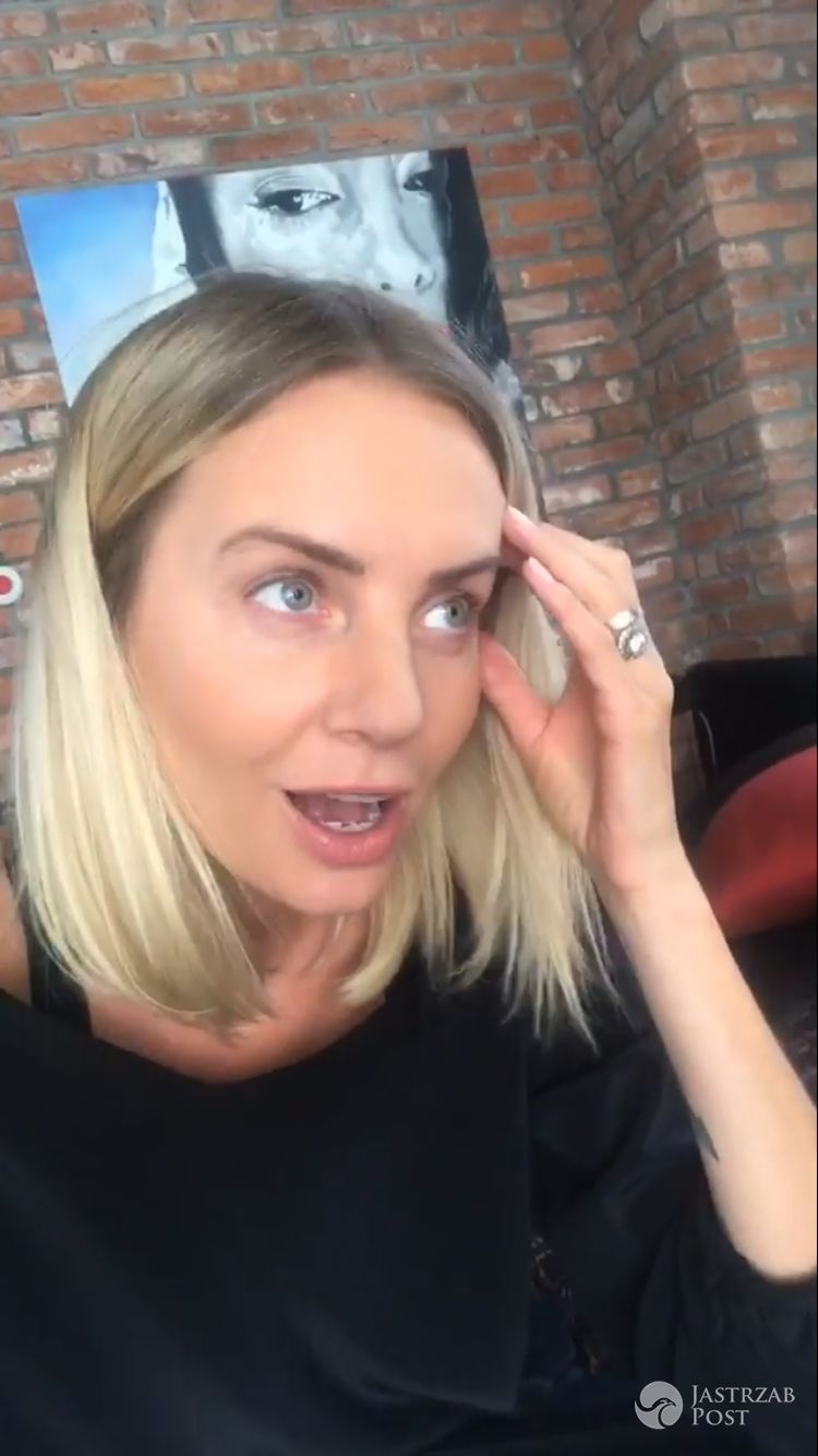 Prezenterka Agnieszka Woźniak-Starak bez makijażu