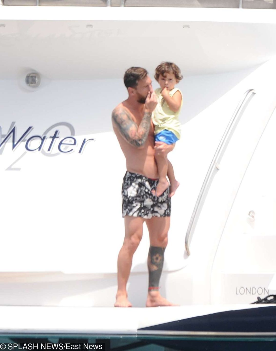 Leo Messi na wakacjach w Hiszpanii z rodziną