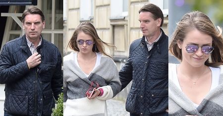 Strapiony Tomasz Lis zabrał córkę Polę na lunch (ZDJĘCIA)