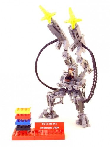 Diorama z klocków LEGO - obrona Syjonu 2
