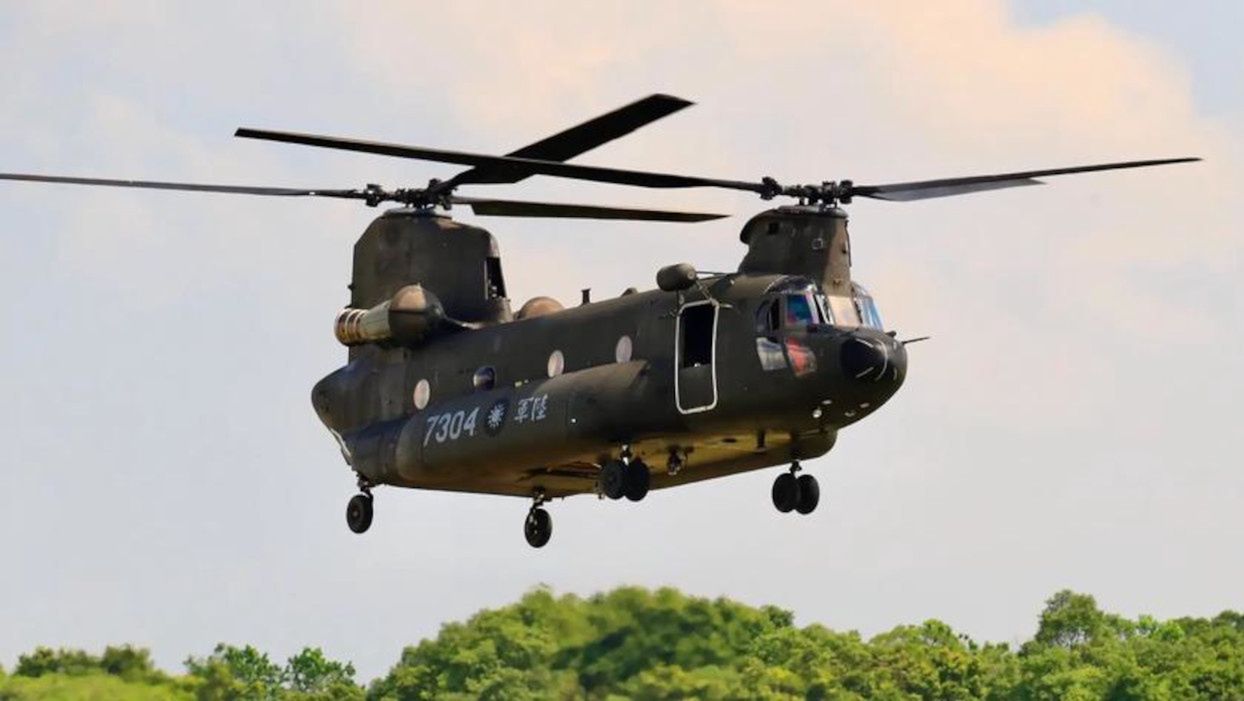 Amerykański śmigłowiec CH-47 Chinook