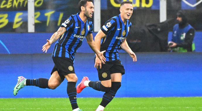 Piłka nożna: Liga włoska - mecz: Inter Mediolan - SSC Napoli