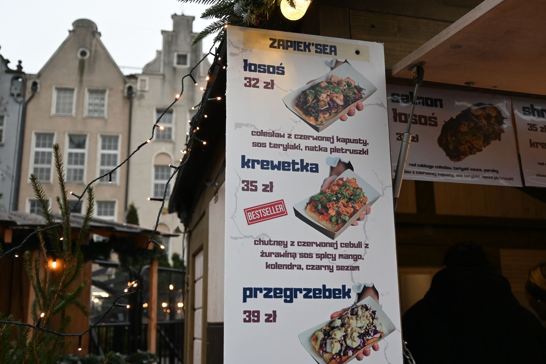 Zapiekanki z owocami morza i rybami