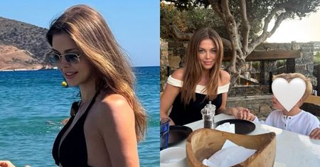 Wielkie greckie wakacje Joanny Opozdy i Vincenta trwają w najlepsze. Aktorka pochwaliła się zabójczą figurą w kusym bikini