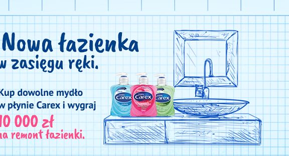 Carex z loterią, do wygrania bony na łazienkę