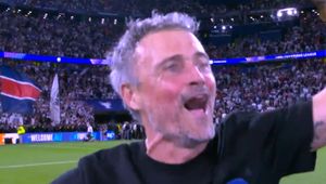 Hit internetu. Trener PSG przerwał wywiad