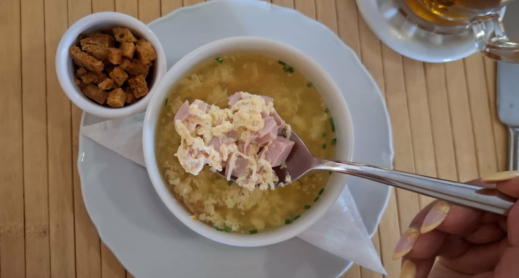 Zupa czosnkowa