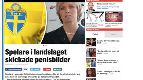 Skandal w Szwecji. Działaczka piłkarska dostawała zdjęcia penisów od kadrowiczów