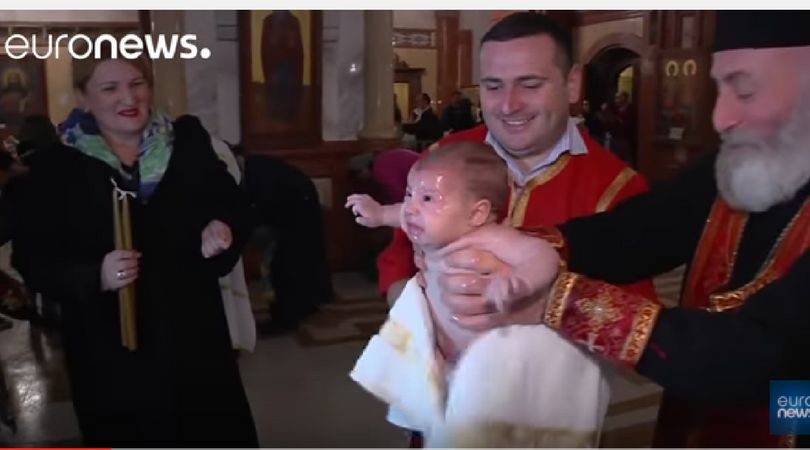 Tak się chrzci dzieci w Gruzji