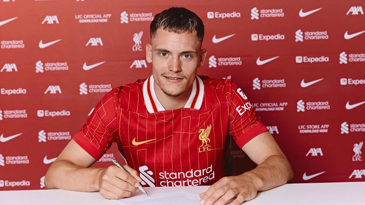 Materiały prasowe / Liverpool FC / Na zdjęciu: Florian Wirtz piłkarzem Liverpoolu