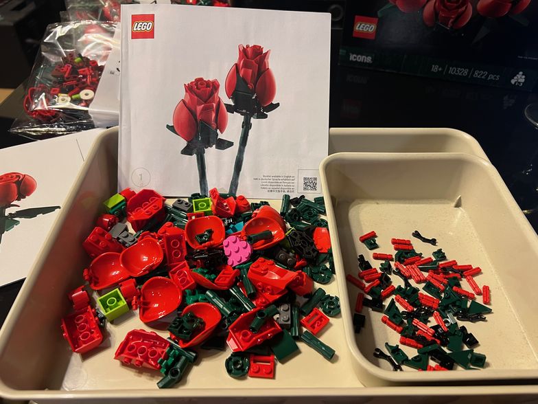 LEGO Bukiet róż