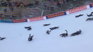 Komedia po konkursie w Innsbrucku