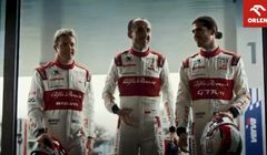 Robert Kubica, Kimi Raikkonen i Antonio Giovinazzi polecają kawę z Orlenu