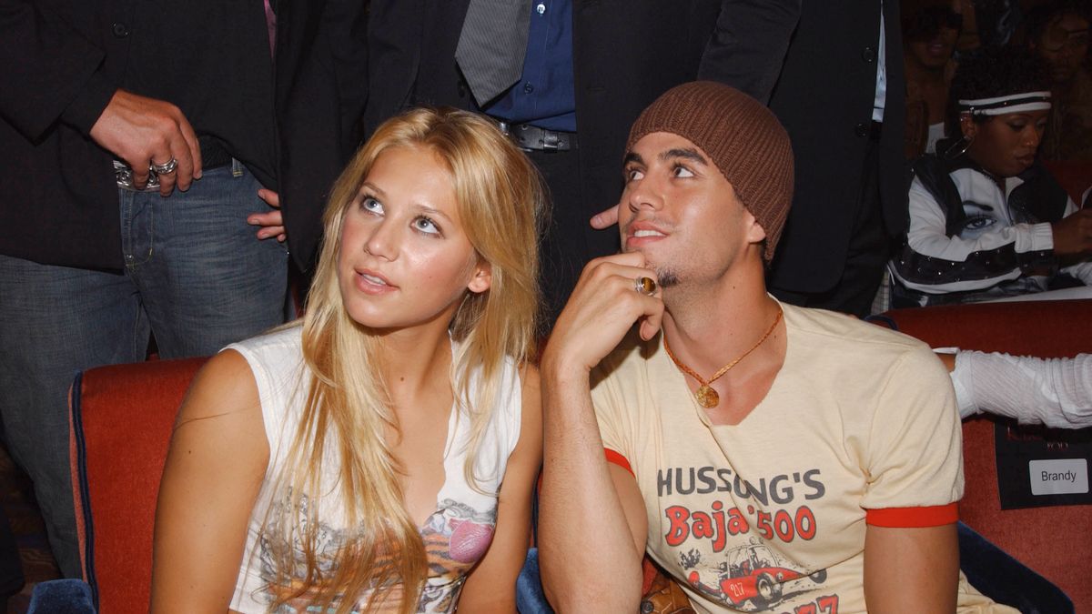 Getty Images /  Frank Micelotta/ImageDirect. / Anna Kurnikowa i Enrique Iglesias (rok 2002)