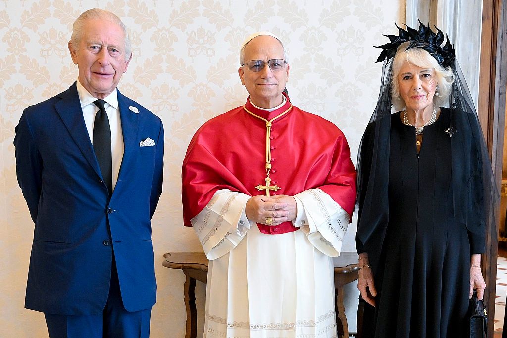 Król Karol III i królowa Camilla w Watykanie