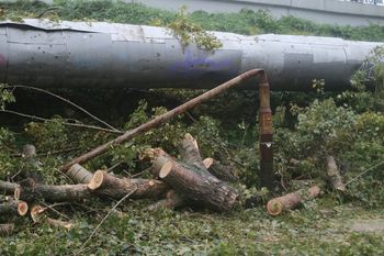 Bardzo niebezpieczna pogoda w poniedziałek, pracują sztaby kryzysowe