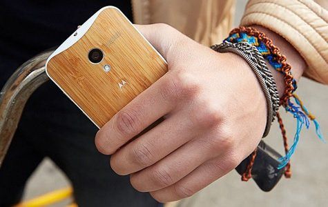 Moto X w bambusowej obudowie