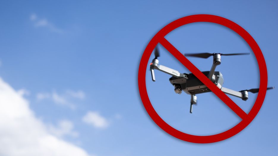 Zakaz lotów dronami