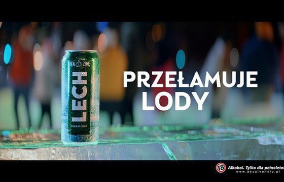 Lech Premium ogrzewa w zimę (wideo)