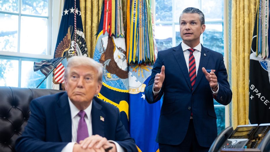 Donald Trump i Pete Hegseth