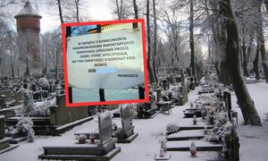 Ksiądz pokazał zdjęcie z cmentarza. Takiego ogłoszenia jeszcze nie było
