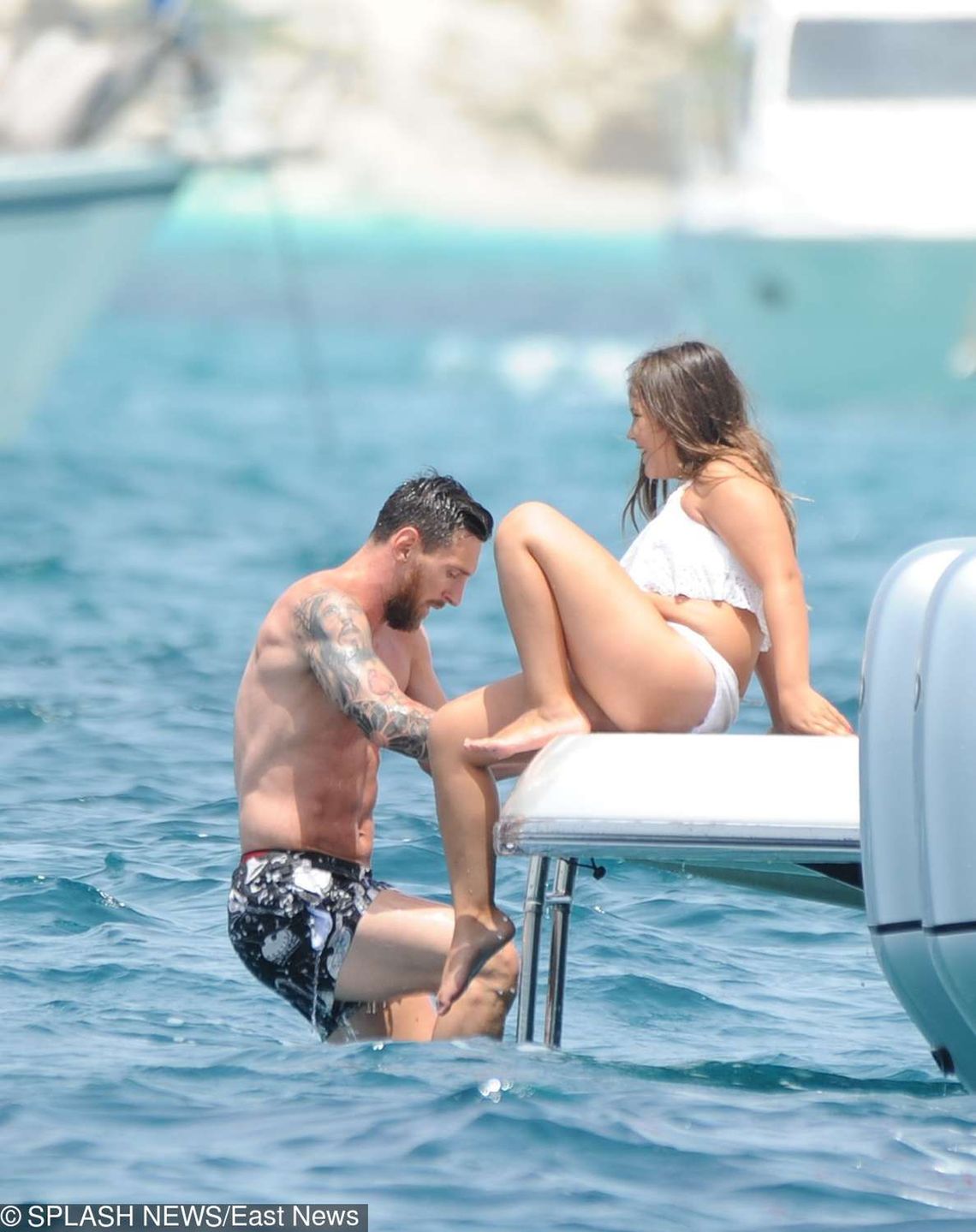 Leo Messi na wakacjach w Hiszpanii z rodziną